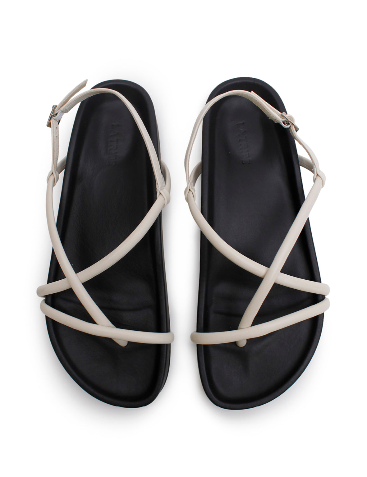 La Tribe | Tube Sandal - Tofu/Black