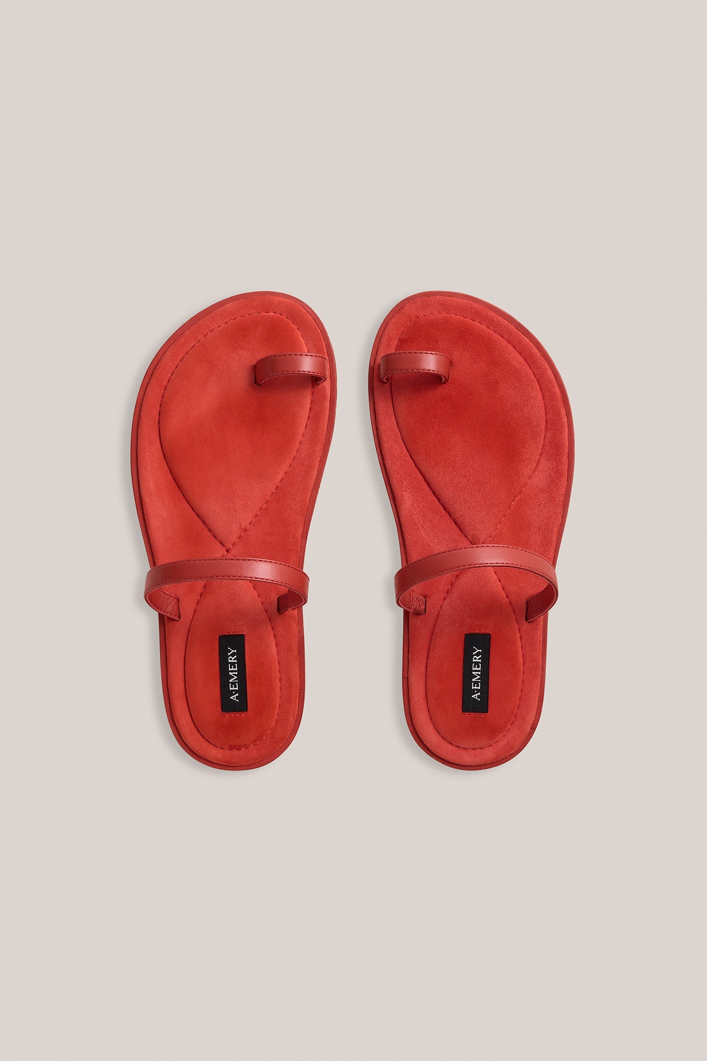 A.Emery | The Turi Sandal - Poppy Suede