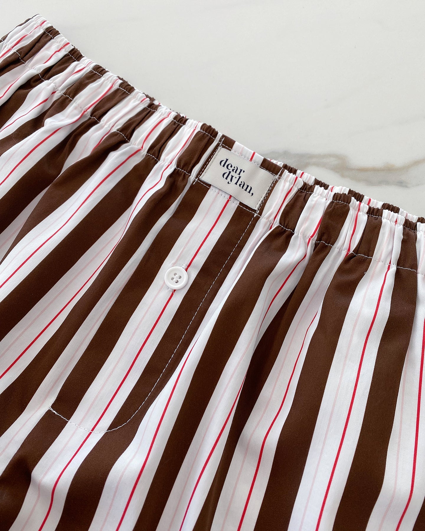 Dear Dylan | Boxer Short - Tabac Stripe