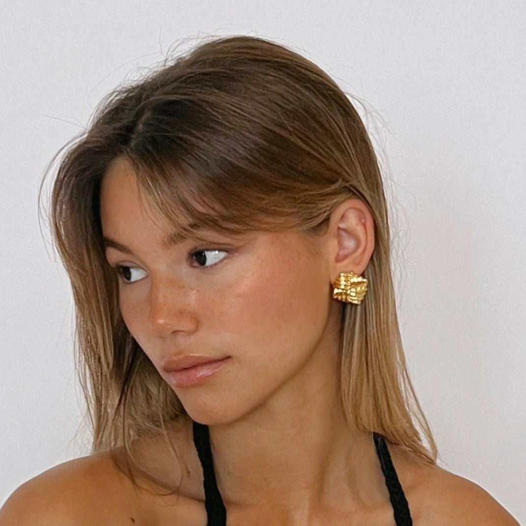 Heaven Mayhem | Wind Earrings - Gold