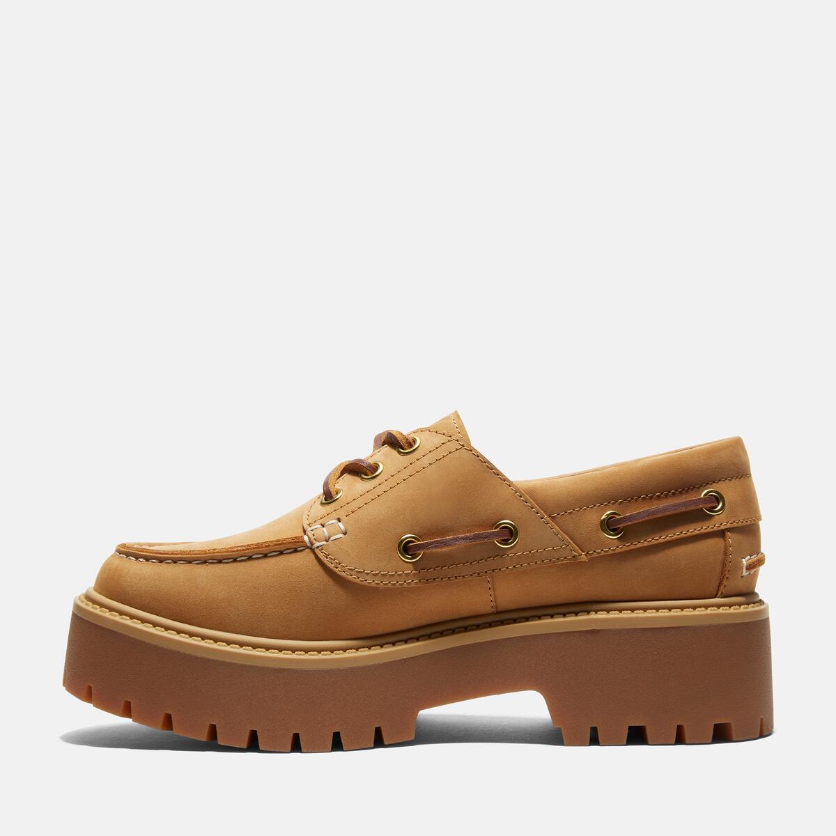 Timberlands | Womens Stone Street 3 Eye Lug - Wheat