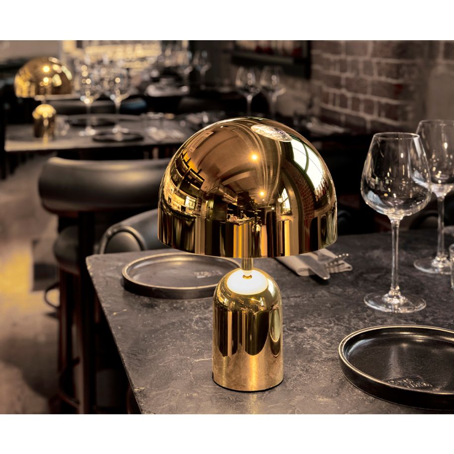 Tom Dixon | Bell Portable Led Table Lamp - Gold