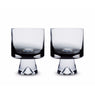 Tom Dixon | Tank Pair Of Low Ball Glasses - Black