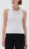 Assembly Label | Miana Organic Rib Tank - White