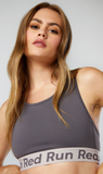 Red Run | Sports Bra Top - Sand Storm