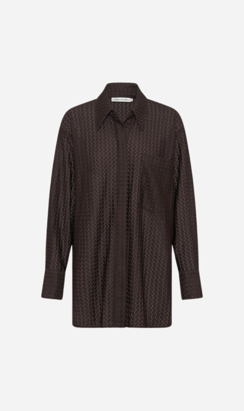 Camilla and Marc | Enota Shirt - Chocolate