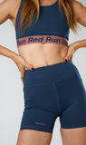 Red Run | Cycling Short - Midnight