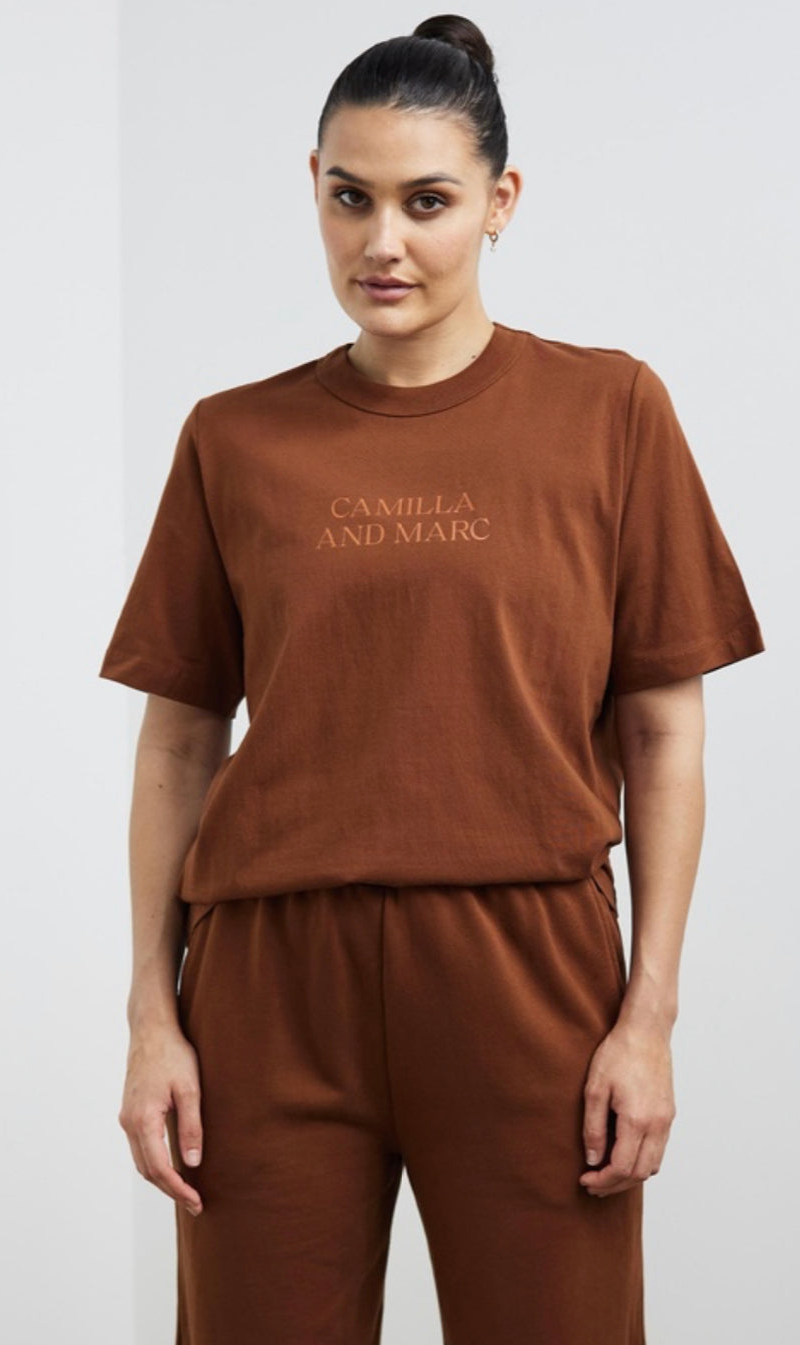 Camilla & Marc | Carter Tee - Sorrel Rust