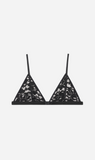 Anine Bing | Eldra Bralette - Black Floral