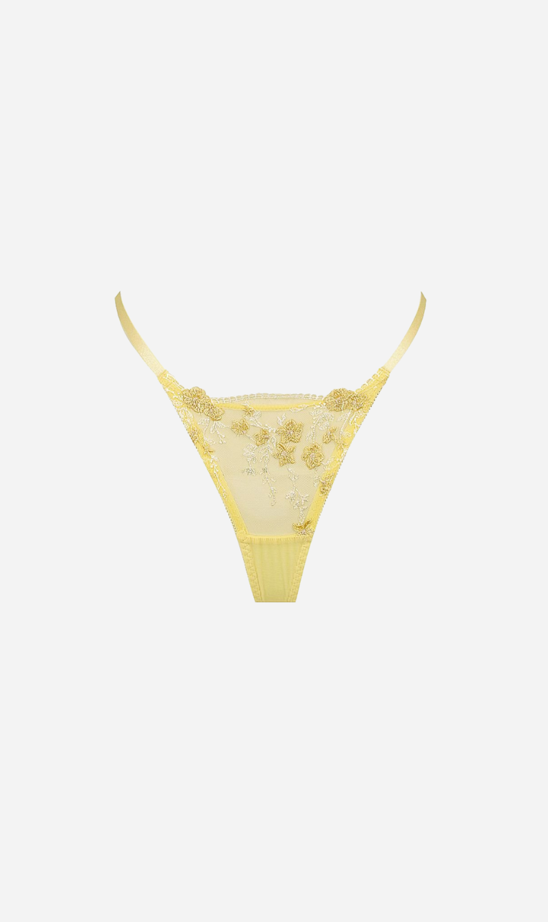 Kat the Label | Sofia Thong - Limoncello