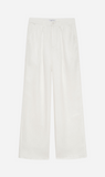 Anine Bing | Carrie Pant - White Linen Blend