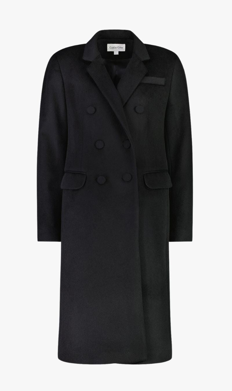 Caitlin Crisp | Darcy Coat - Black