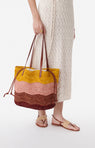 Vanessa Bruno | Raffia Basket - Multico/Rose