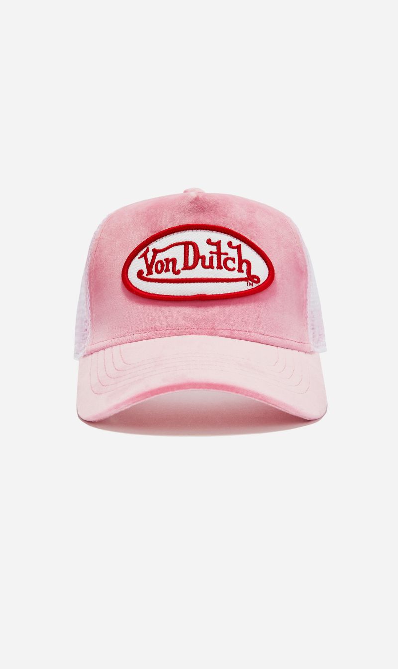 Von Dutch | Trucker Hat - Pink Velvet