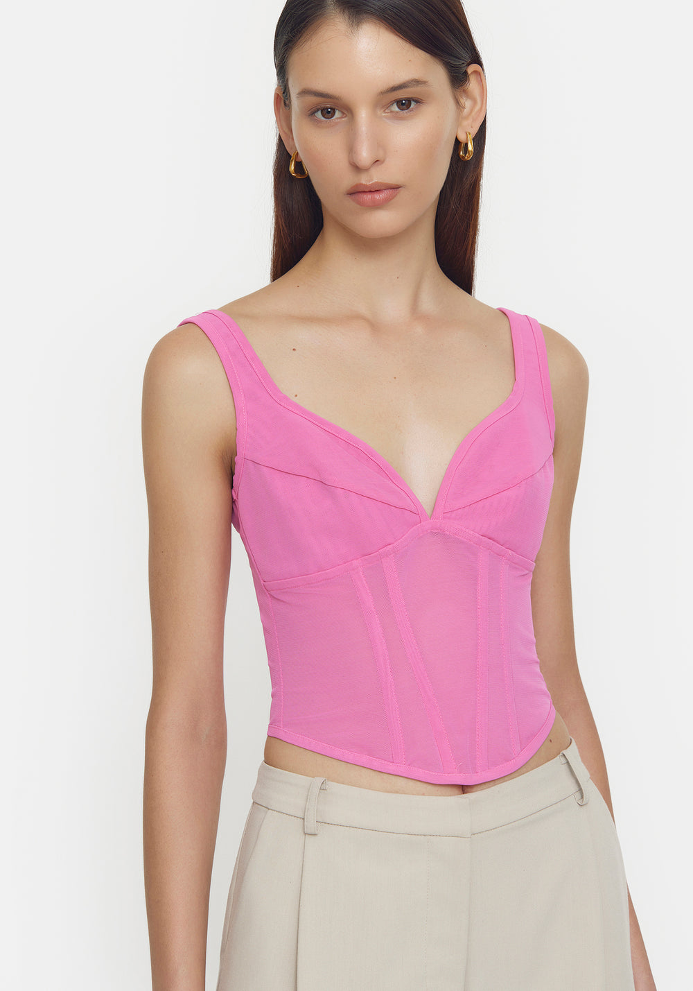 Viktoria & Woods | Theta Bustier - Flash Pink