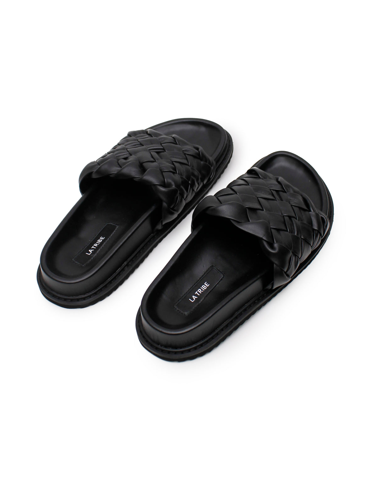 La Tribe | Weave Slide - Black