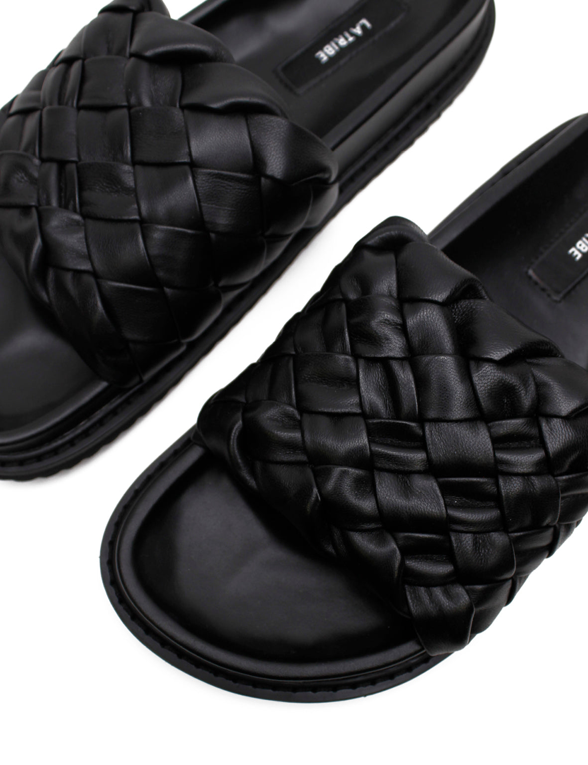 La Tribe | Weave Slide - Black