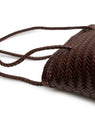 La Tribe | Woven Bucket Bag - Brown