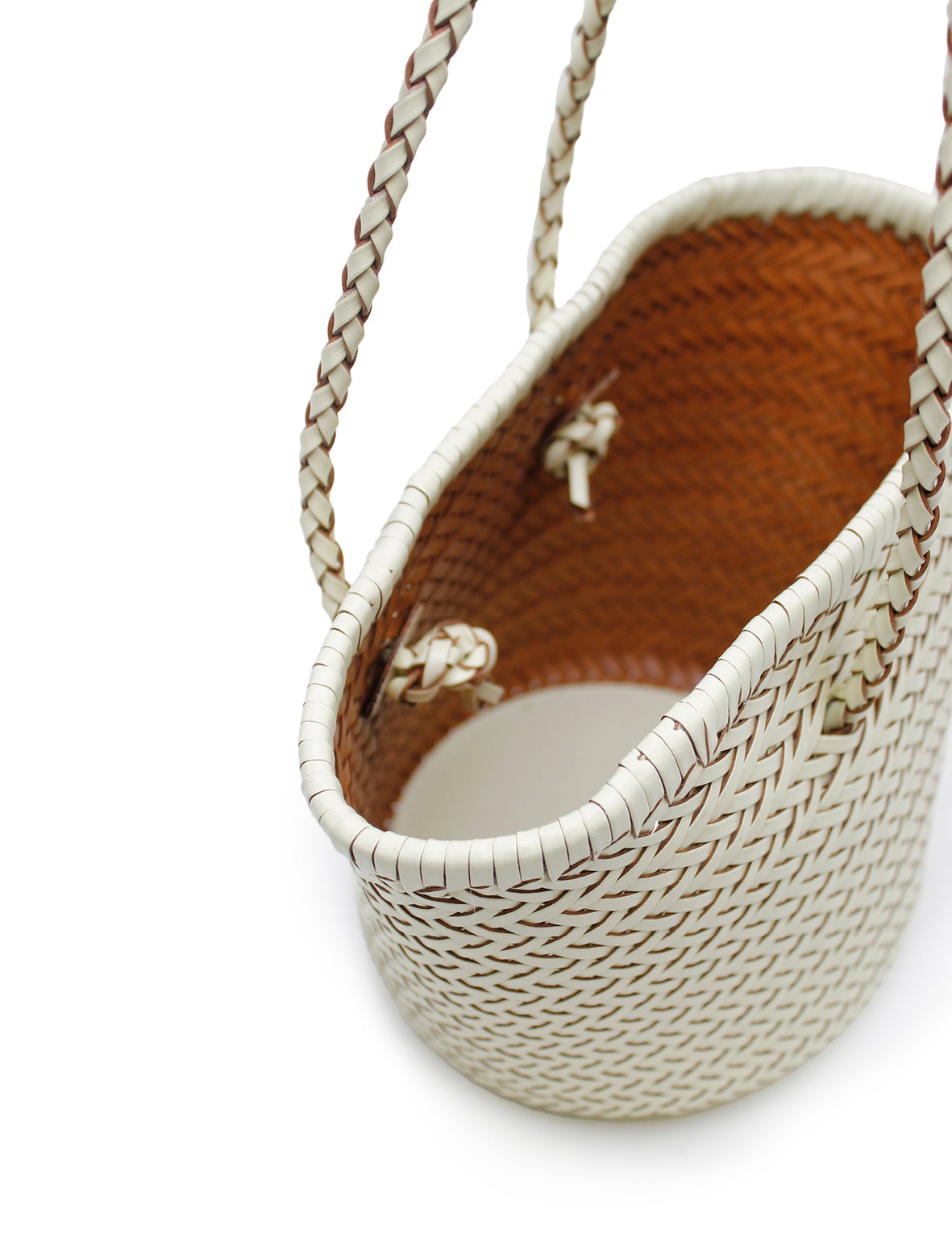 La Tribe | Woven Bucket Bag - Cream