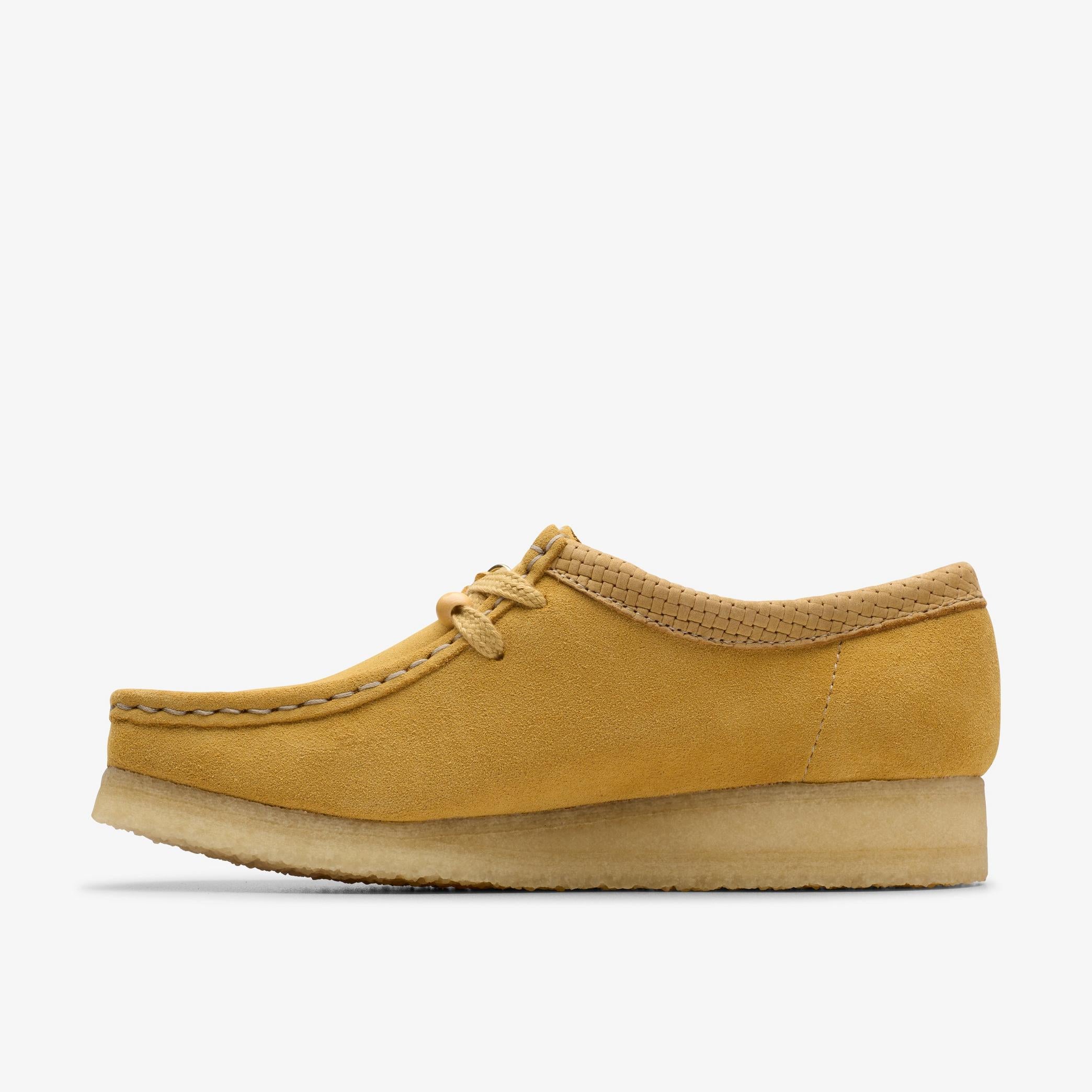 Clarks | Wallabee - Golden Tan Suede