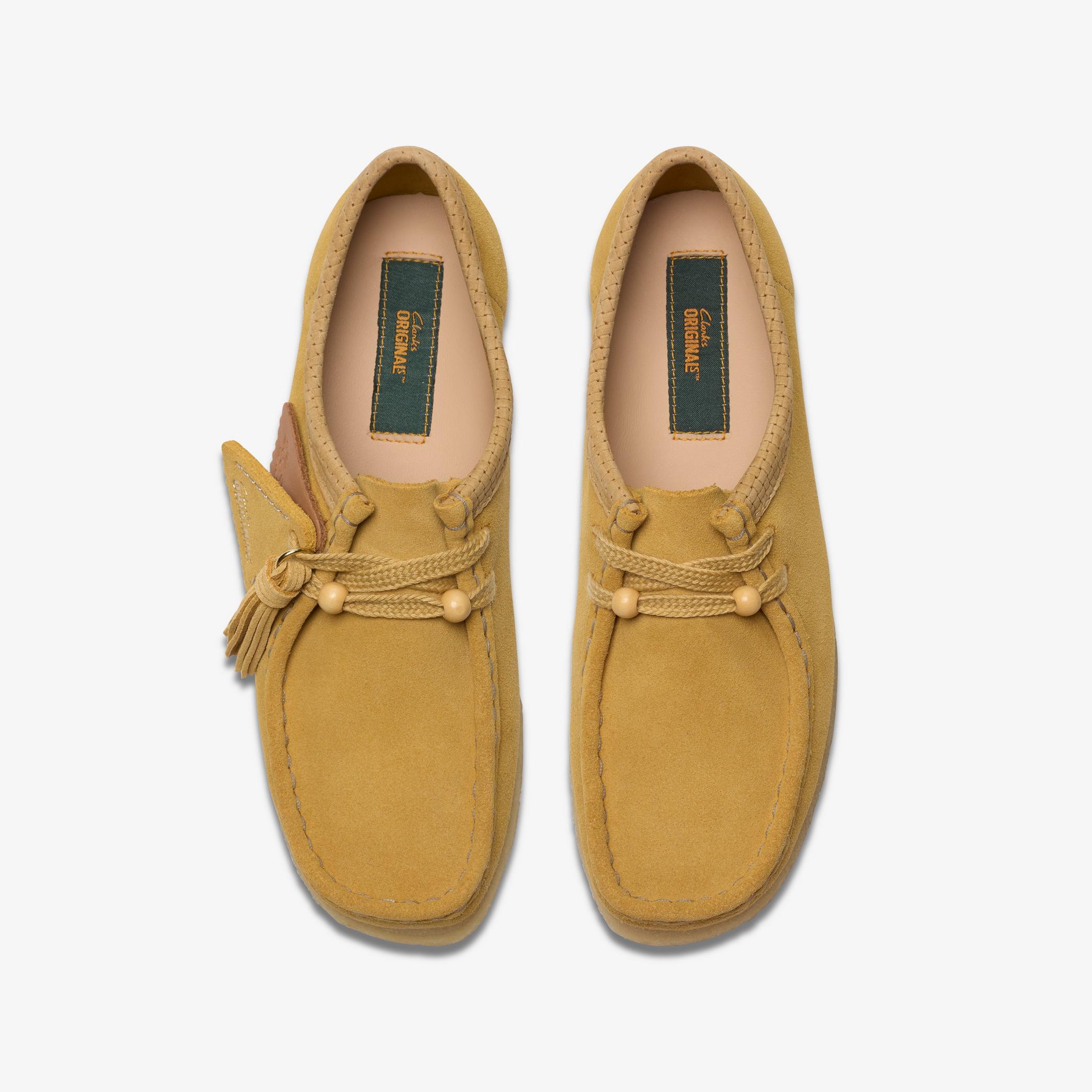 Clarks | Wallabee - Golden Tan Suede