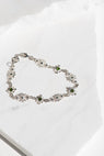 Zoe & Morgan | Ayllu Bracelet - Silver/Chrome Diopside