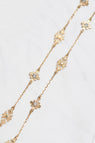 Zoe & Morgan | Ayllu Necklace - Gold/White Zircon