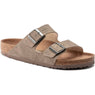 Birkenstock | Arizona Birkibuc Desert Dust Vegan - Grey Taupe