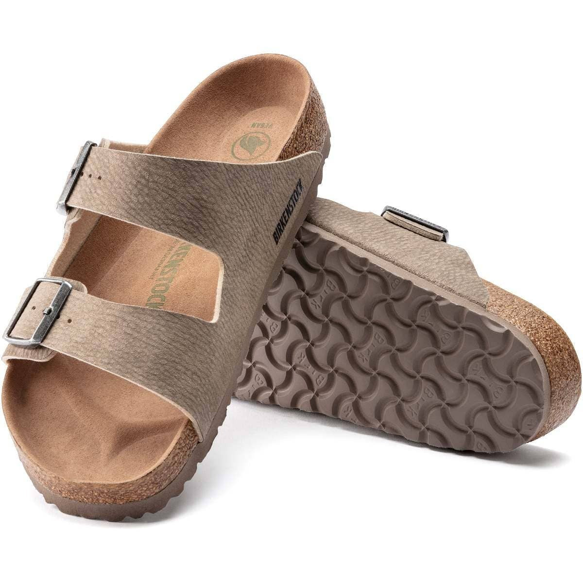 Birkenstock | Arizona Birkibuc Desert Dust Vegan - Grey Taupe