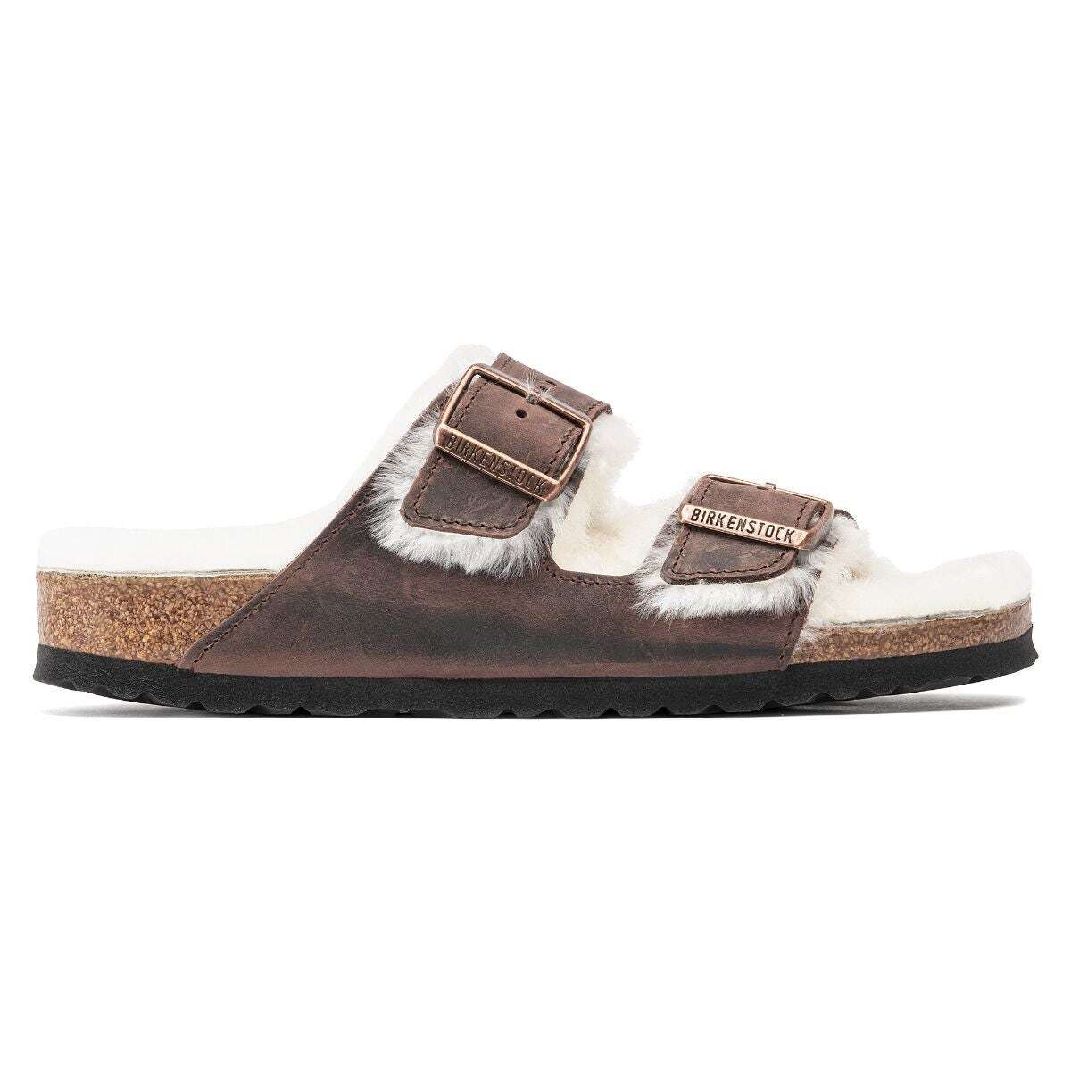 Birkenstock | Arizona Sherling Oiled Leather - Habana