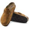 Birkenstock | Boston Soft Footbed Suede Narrow - Mink