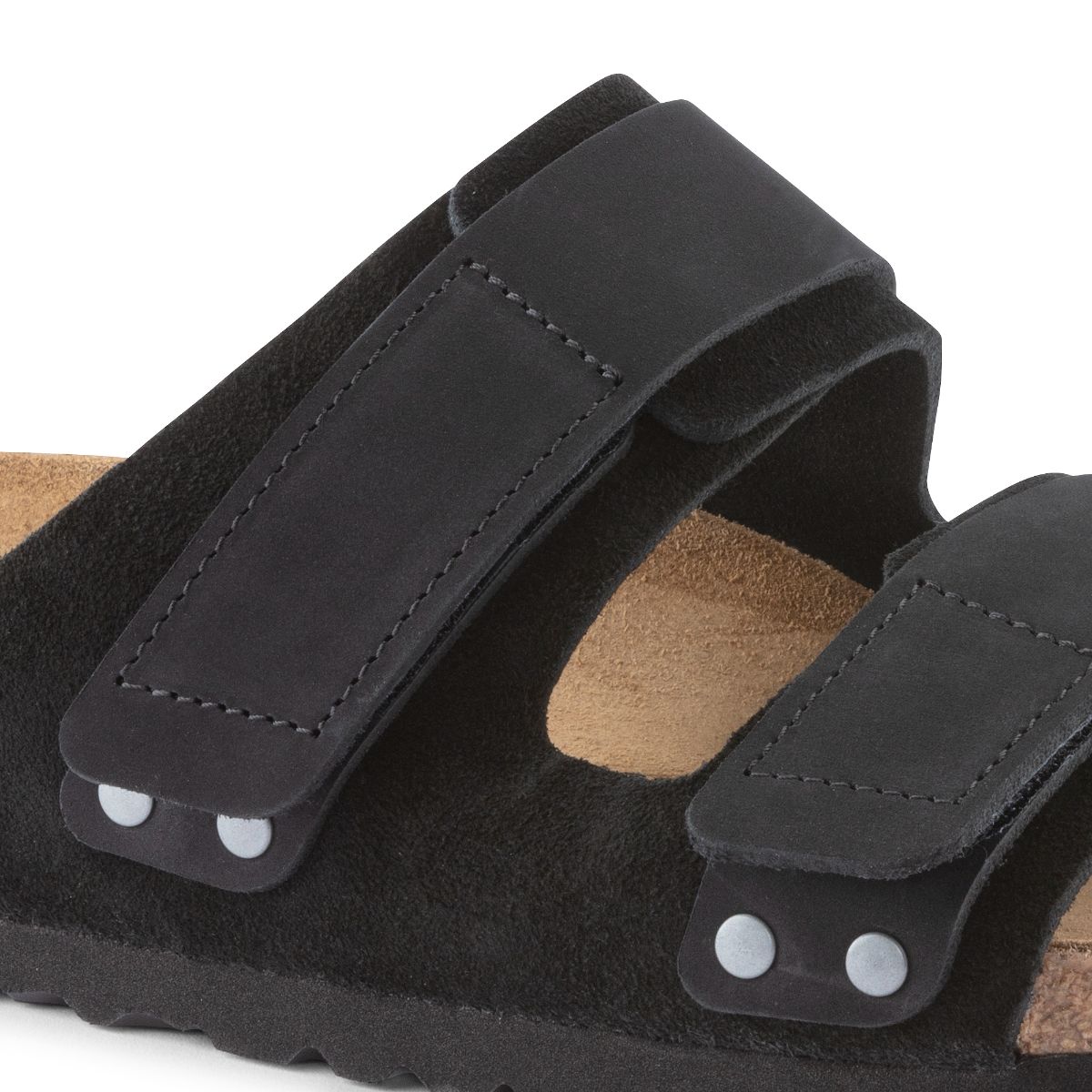 Birkenstock | Uji Soft Suede & Nubuk Regular - Black