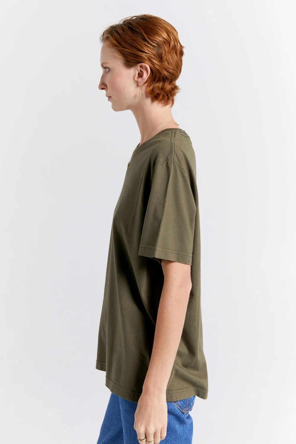 Karen Walker | Classic Organic Cotton T.Shirt - Hunter Green