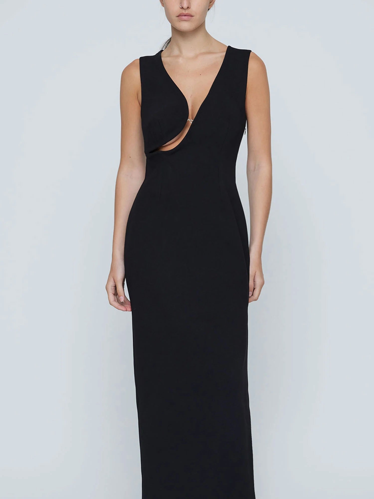 Wynn Hamlyn | Lila Maxi Dress - Black