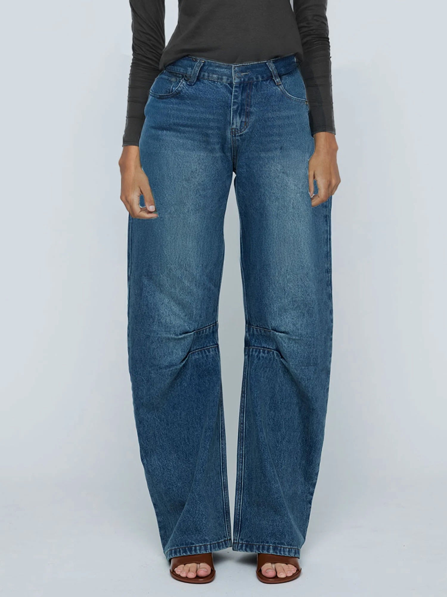 Wynn Hamlyn | Darted Leg Jeans - Indigo