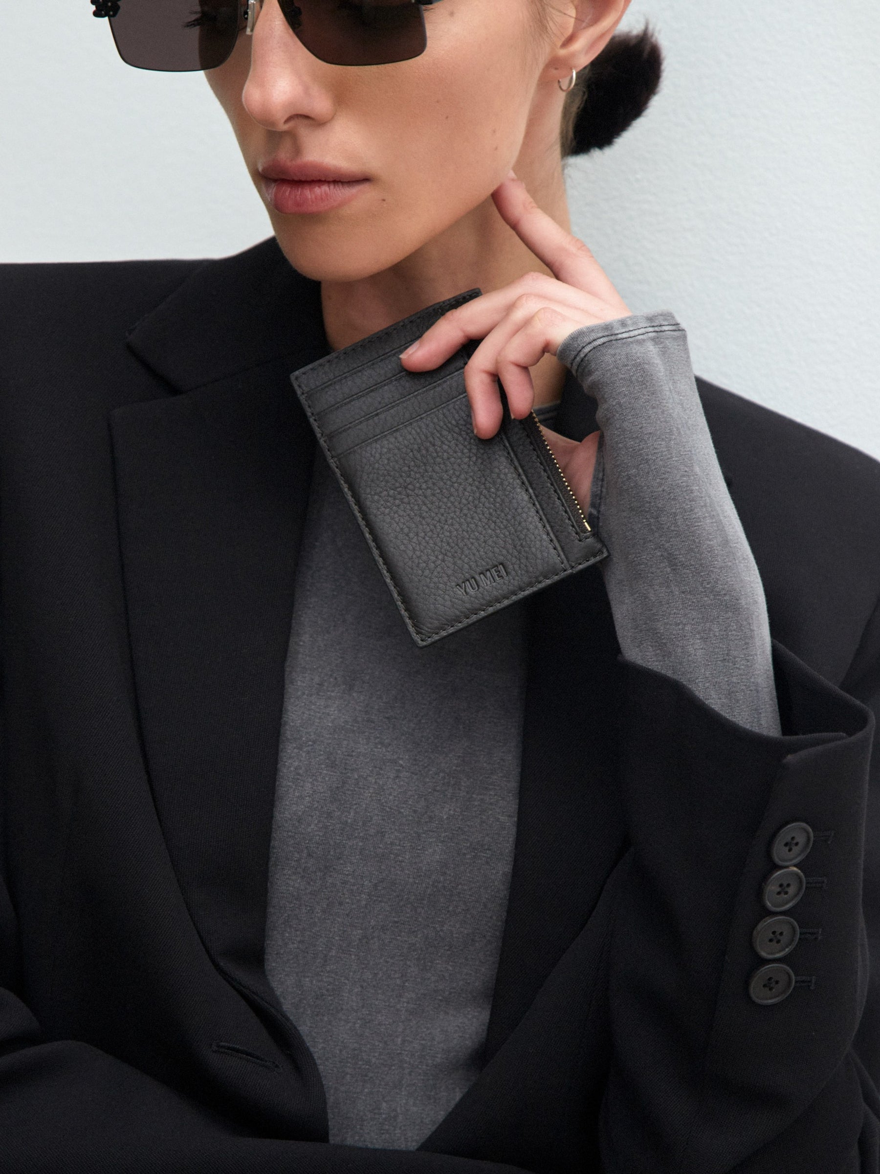 Yu Mei | Frank Cardholder - Black