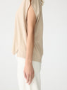 Bassike | Fine Bind Scoop Neck Tank - Dune