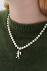 Karen Walker | Girl With All The Pearls Necklace - Silver