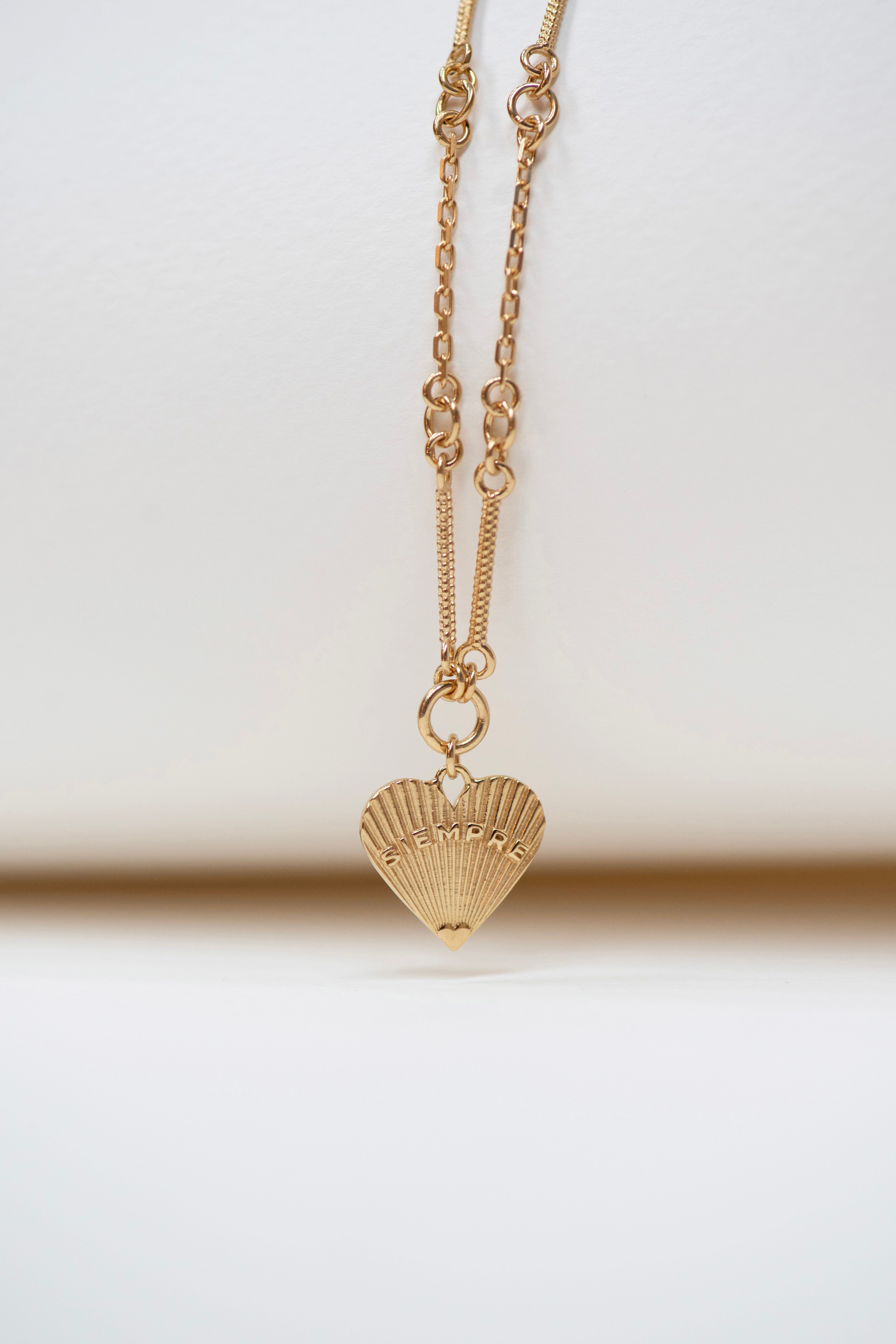 Zoe & Morgan | Siempre Necklace - Gold