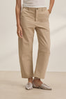 Velvet | Brylie Sanded Twill Utility Pant - Khaki