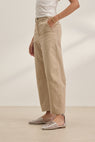 Velvet | Brylie Sanded Twill Utility Pant - Khaki