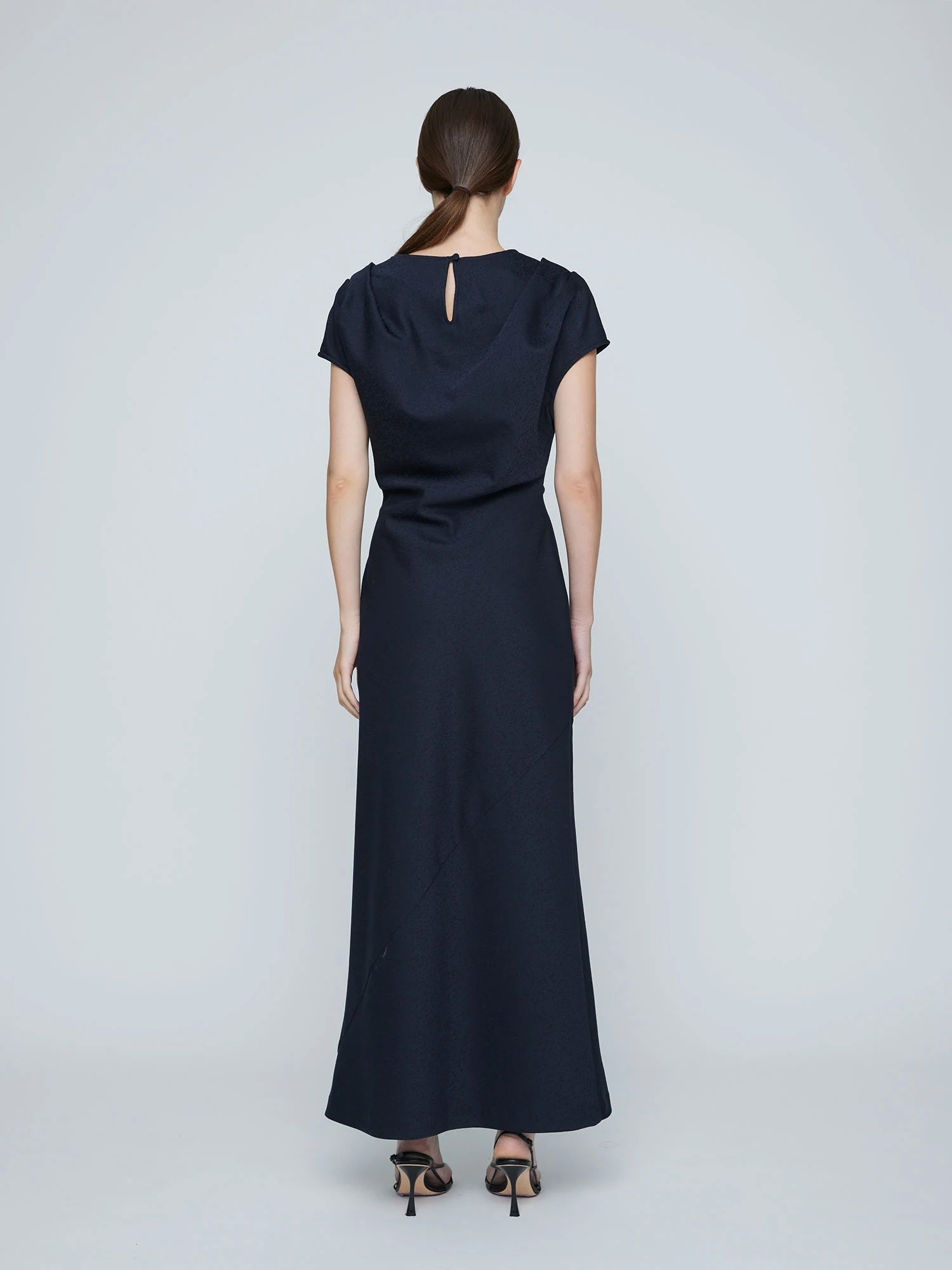 Wynn Hamlyn | Ana Maxi Dress - Navy