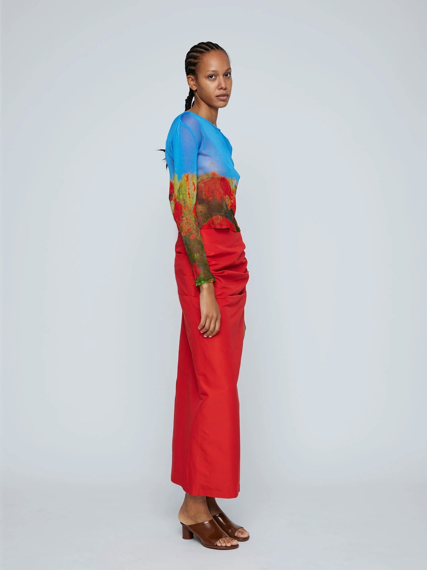 Wynn Hamlyn | Emma Maxi Skirt - Red