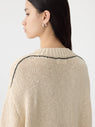 Bassike | Textured Cotton Linen Knit - Natural