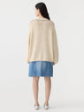 Bassike | Textured Cotton Linen Knit - Natural