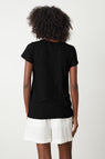 Velvet | Tilly Original Slub Crew Neck Tee - Black