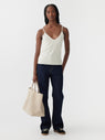 Bassike | Wool Cashmere Knit Cami - Natural