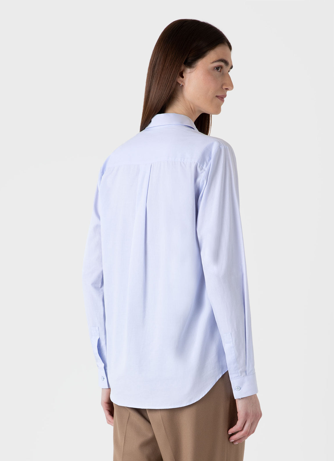 Sunspel | Classic Longsleeve Shirt - Blue