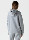 Sunspel | Loopback Hoodie - Grey Melange