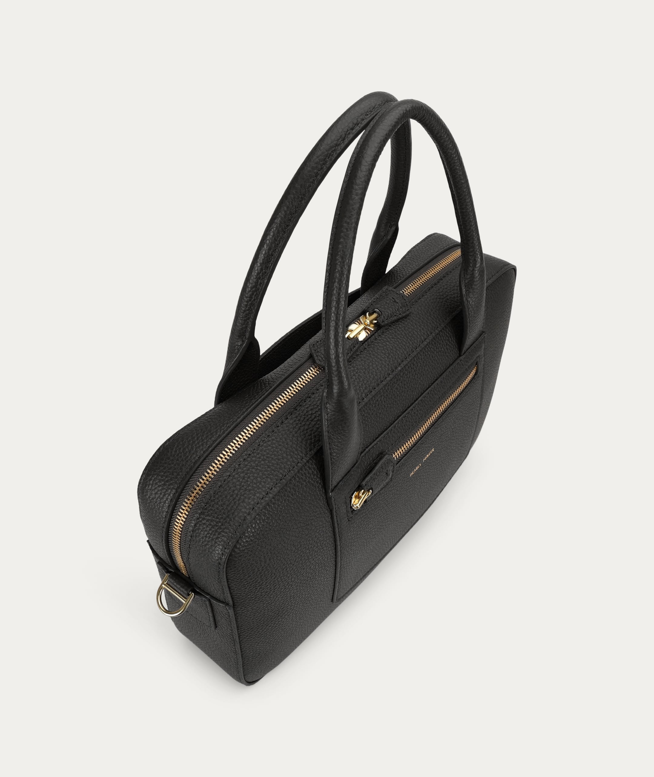 Deadly Ponies | Dual Zorro Briefcase - Black/Brass